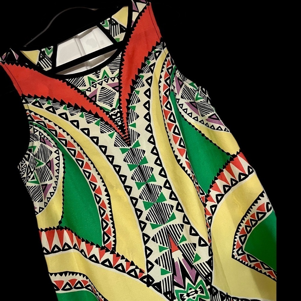 NEW! GLAM Mirror-Image Print Shift Dress! - Picture 7 of 10